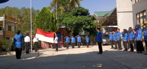 Upacara Hari Sumpah Pemuda di BNNK Tana Toraja
