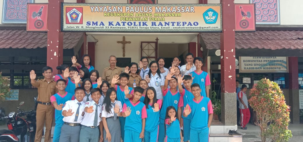 BNNK Tana Toraja Tes Urine 100 Siswa SMAN 2 Toraja Utara Dan SMA Katolik Rantepao