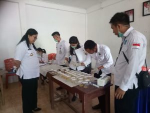 BNNK Tana Toraja Tes Urine 100 Siswa SMAN 2 Toraja Utara Dan SMA Katolik Rantepao
