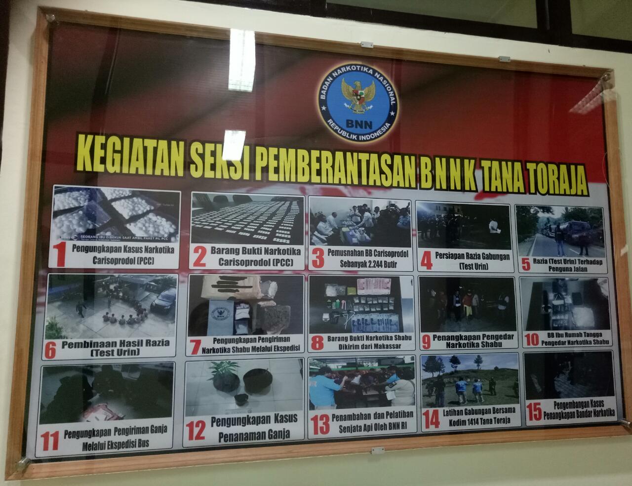 DEMI MEMINIMALISIR P4GN BNNK TANA TORAJA INGATKAN 112 UUD NARKOTIKA