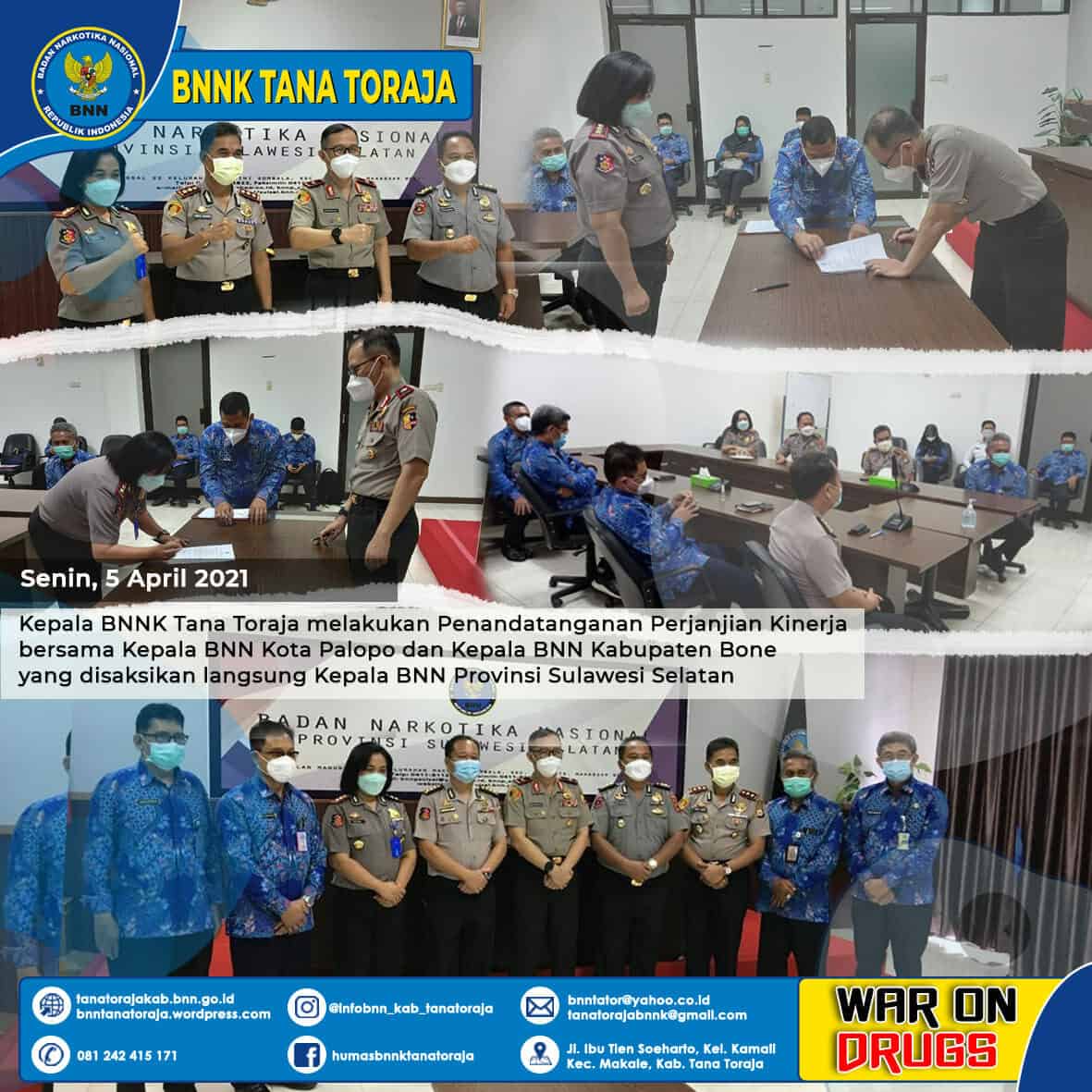 Penandatanganan Perjanjian Kinerja