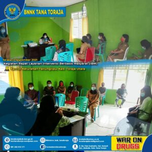 Kegiatan Rapat Layanan Intervensi Berbasis Masyarakat (IBM)