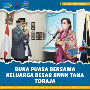 BUKA PUASA BERSAMA KELUARGA BESAR BNNK TANA TORAJA
