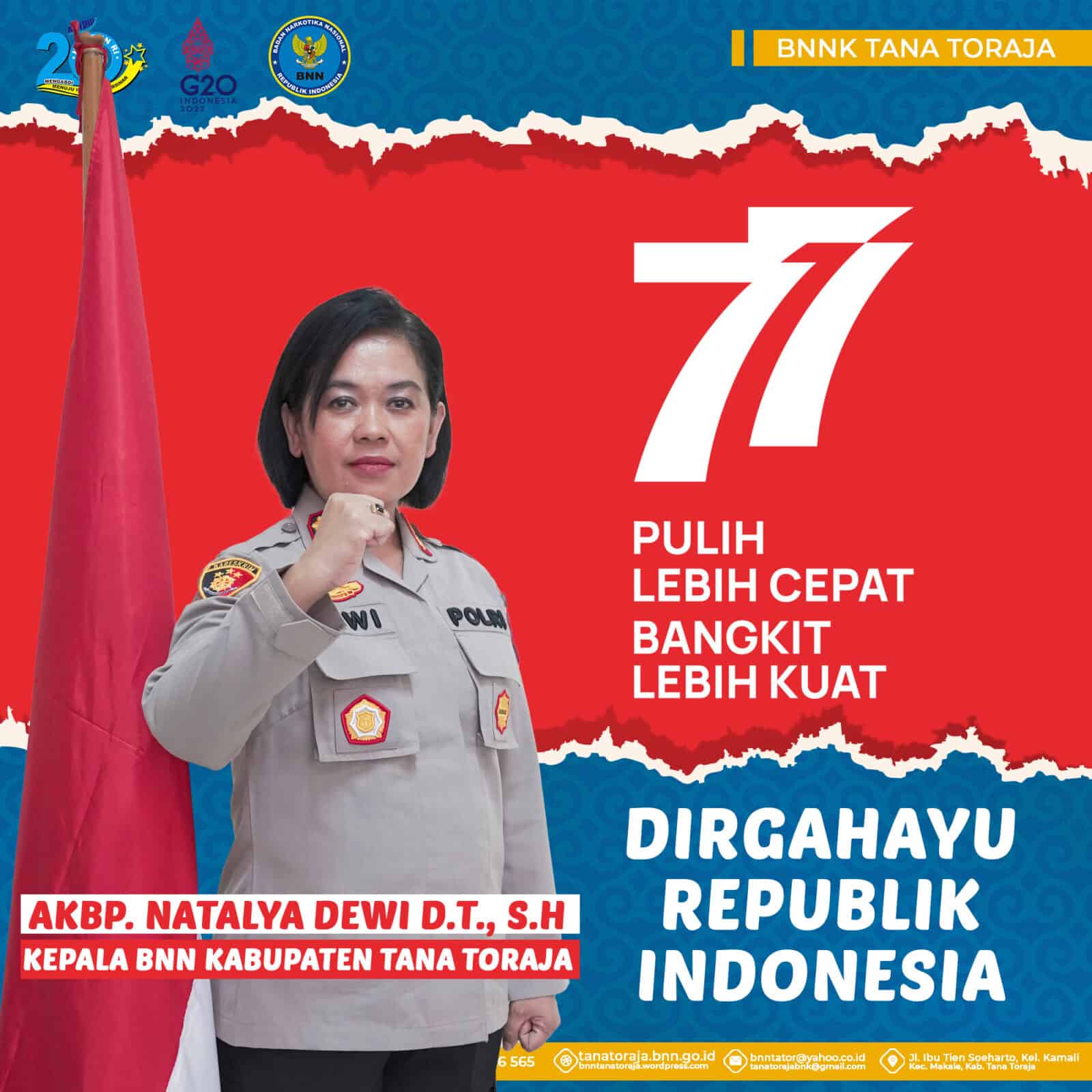 DIRGAHAYU REBUBLIK INDONESIA KE-77