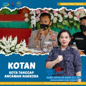 KOTAN (Kota Tanggap Ancaman Narkoba) BNNK Tana Toraja