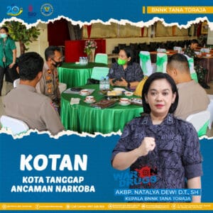 KOTAN (Kota Tanggap Ancaman Narkoba) BNNK Tana Toraja