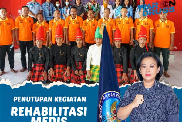 PENUTUPAN PROGRAM REHABILITASI MEDIS DI RUTAN ENREKANG KELAS IIB