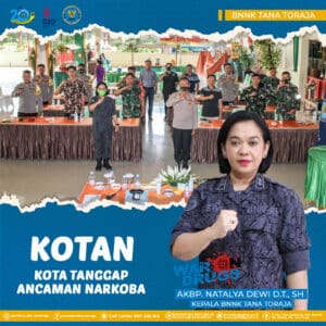 KOTAN (Kota Tanggap Ancaman Narkoba) BNNK Tana Toraja