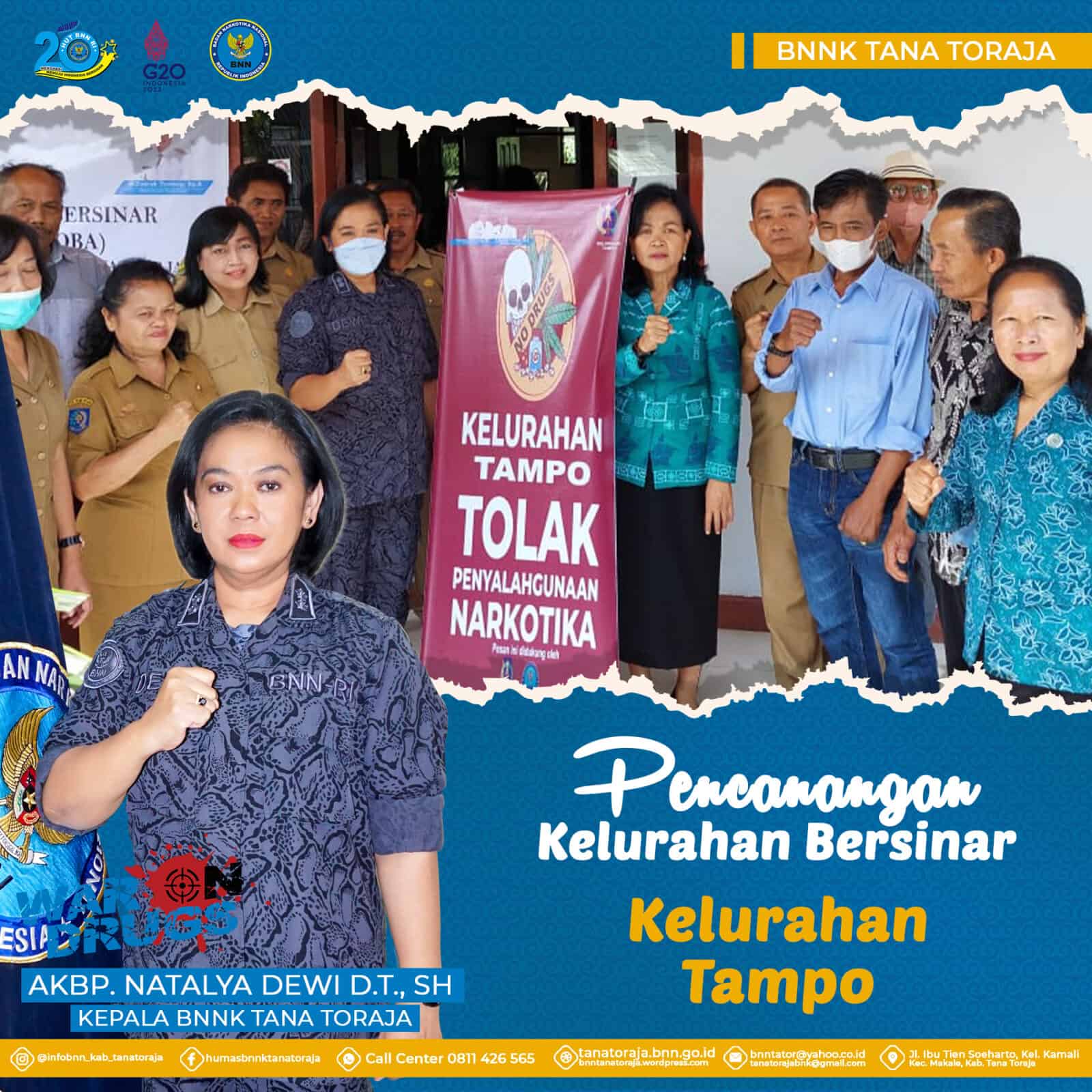 PENCANANGAN KELURAHAN BERSINAR (KELURAHAN TAMPO & KELURAHAN BATUPAPAN)
