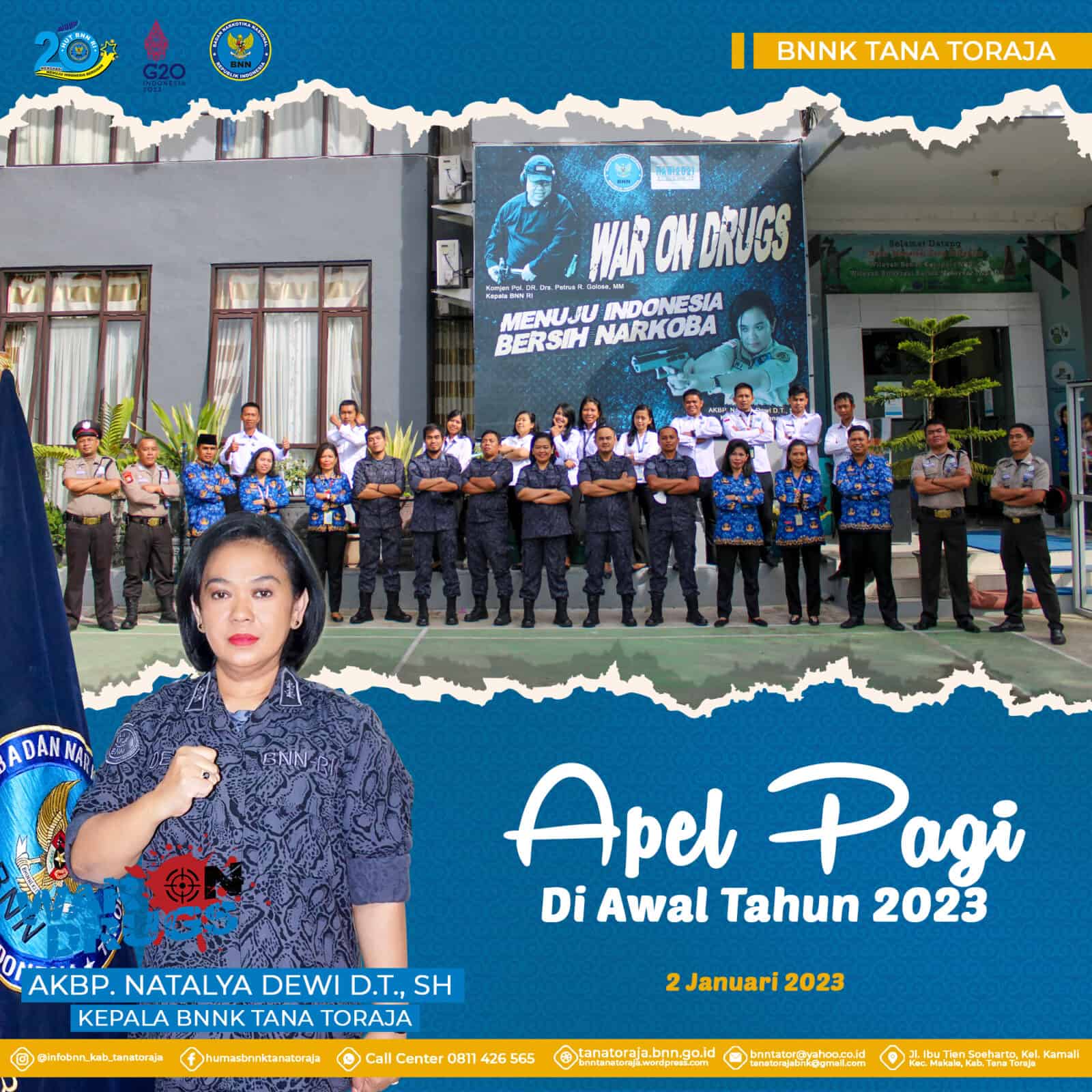 APEL PAGI PERTAMA DI AWAL TAHUN 2023