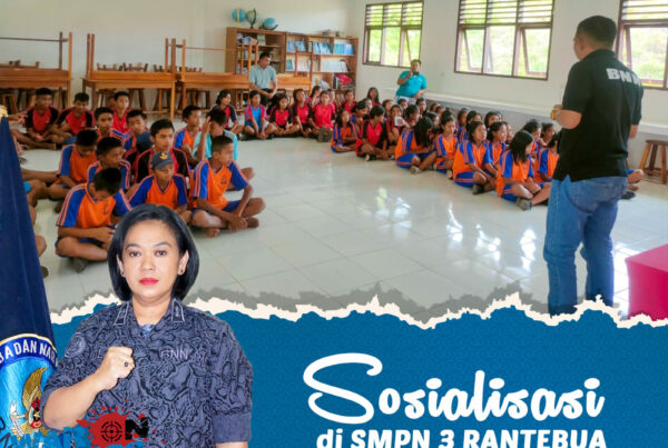 SOSIALISASI DI SMPN 3 RANTEBUA