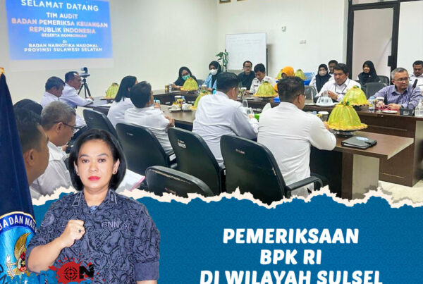 PEMERIKSAAN BPK RI DI WILAYAH BNNP SULSEL DAN JAJARAN