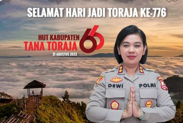 BNNK Tana Toraja Mengucapkan Selamat Hari Jadi Tora ke778 dan HUT Kabupaten Tana Toraja ke66